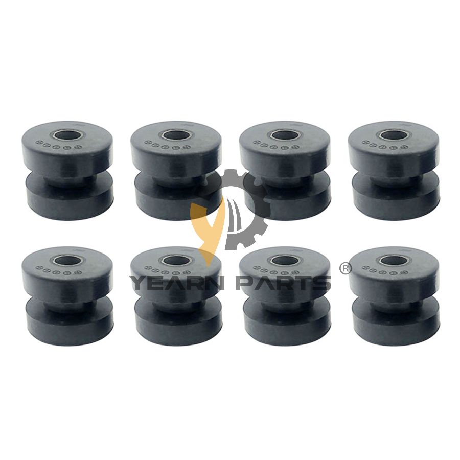 8 PCS Rear Engine Mounting Rubber Cushion VOE14526155 14526155 for Volvo Excavator EC160C EC180C EC200B EC210B EC220E Engine D6D