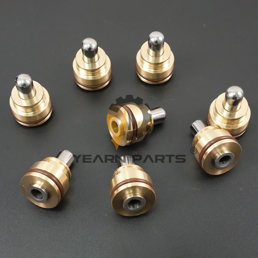 8pcs Pilot Valve Pushers 2436U1277S211 for Kobelco Excavator SK17SR-3 SK200SRLC-1S SK25SR SK25SR-2 SK45SR SK45SR-2 SK55SRX