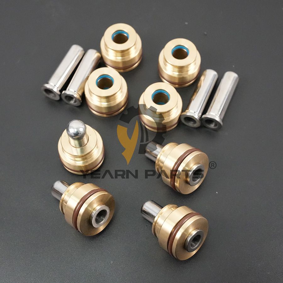 8pcs Pilot Valve Pushers 2436U1277S211 for New Holland Excavator E215 E215B E235BSR E235SR E235SRLC E27 E27B E27BSR E27SR E30 E30B E30BSR E30SR