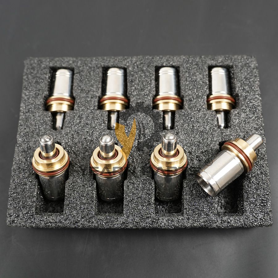 8pcs Pilot Valve Pushers 9754825 9754826 9759157 9759158 for Hitachi Excavator EX1200-5 IZX200 ZX110 ZX120 ZX125US ZX135UR ZX135US ZX160 ZX185USR ZX200 ZX225US