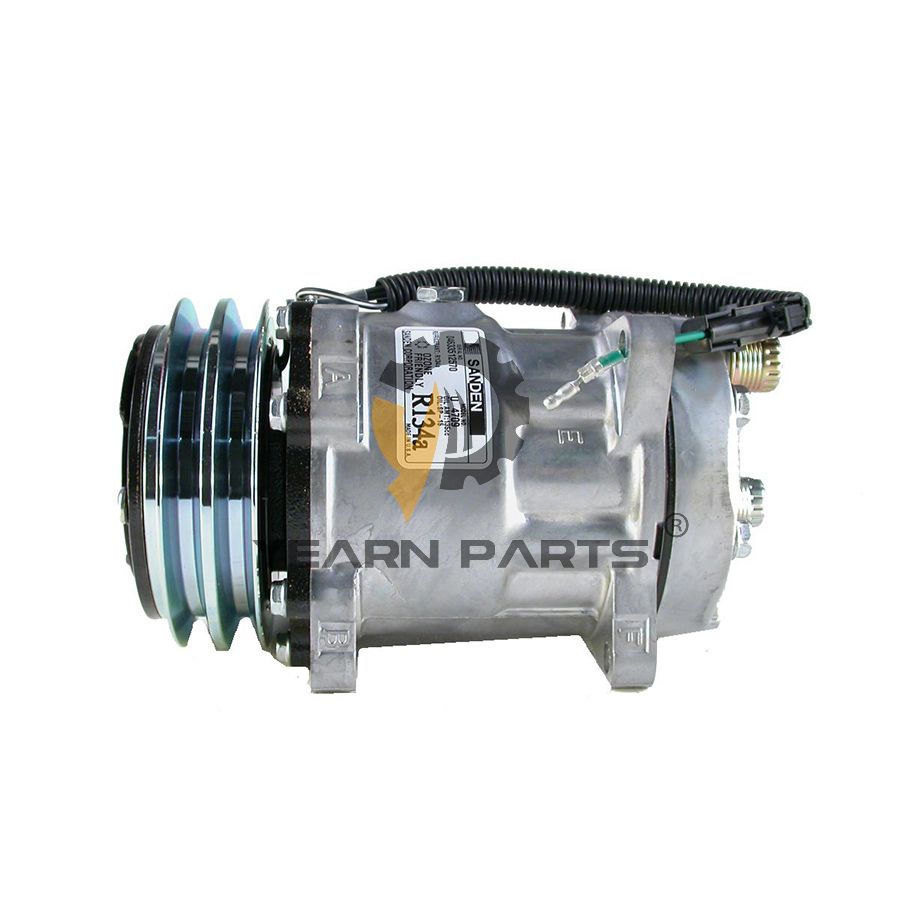 A/C Compressor 417-963-A290 for Komatsu Excavator 518 WA120-3L WA180-1LC WA180-3L WA180PT-3L WA250-3L WA320-3L WA420-3L