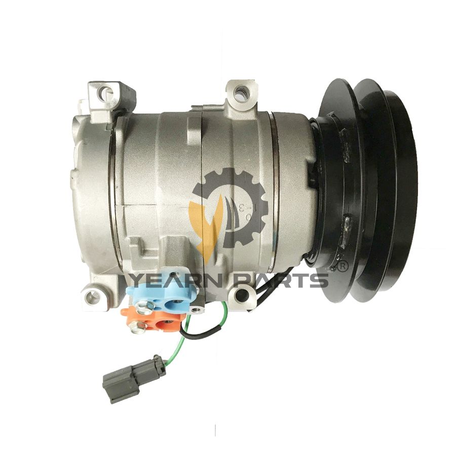 Air Conditioning Compressor 4436025 for Hitachi EX1200-5 EX1200-6 FV30 PZX450-HCME TL1100-3