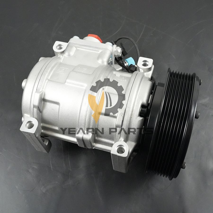 Air Conditioning Compressor RE46609 for John Deere Engine 4045DF120 6068HF150 6081HF001 6090HF001 6125HF001 6135HF475