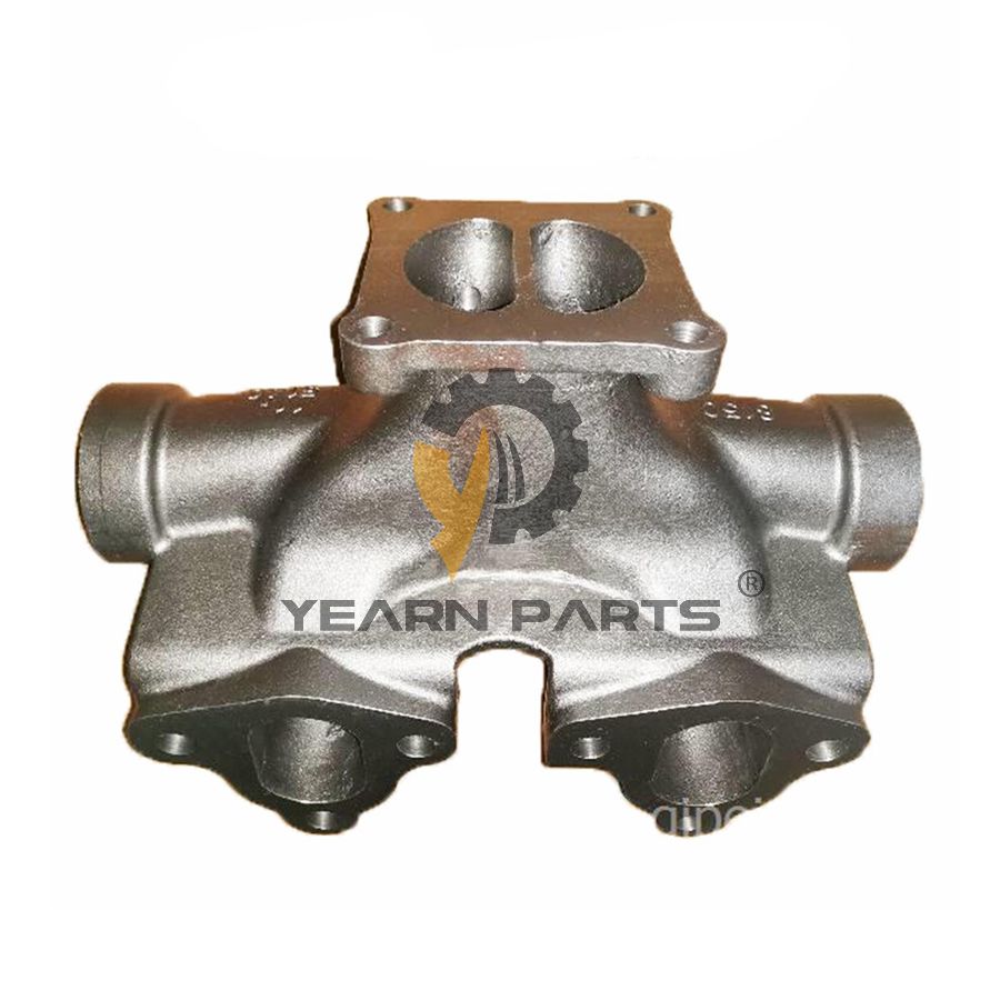 Center Exhaust Manifold 6150-11-5140 6150-11-5120 for Komatsu Bulldozer D50 D53 D58 D60 D65 D70 D85 Engine 6D125
