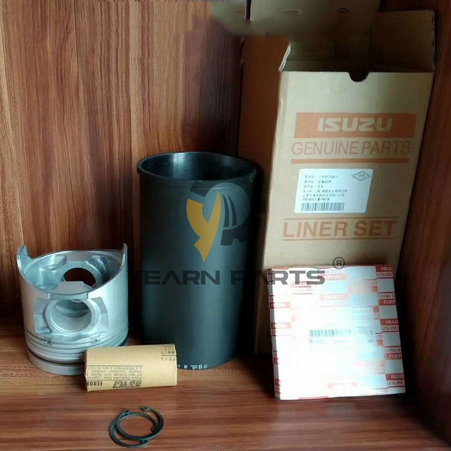 Cylinder Liner Kit Engine Four Matching for Excavator CX75C SR Isuzu Engine AP-4LE2XASS01