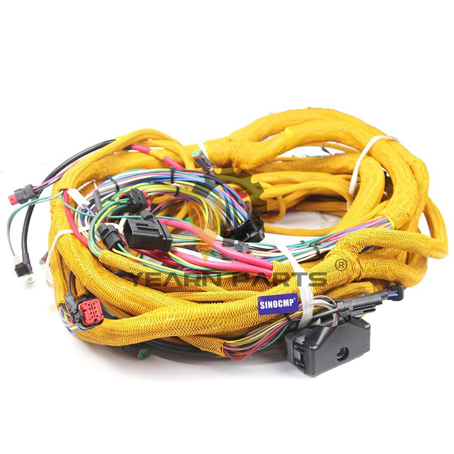 Engine Control Module ECM Wiring Harness 306-8610 3068610 291-7590 HE02 for Caterpillar Excavator CAT 320D 323D L Engine C6.4