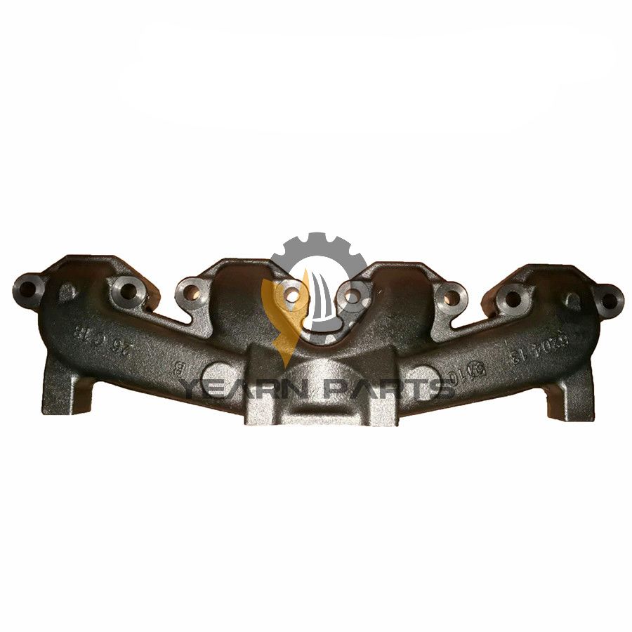 Exhaust Manifold 6204-13-5110 for Komatsu BR100J-1 BR100R-1 D20A-7 D20PL-7 D20Q-7 D20S-7 D21A-7 D21Q-7 D21S-7 EGS45-5 JV100A-2T Engine 4D95L