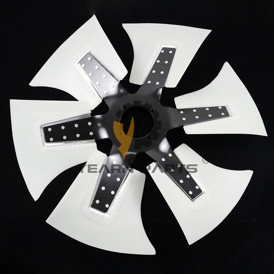 Fan Cooling Blade 1136602970 for Hitachi Excavator EX300-5 EX345USR(LC) EX350H-5 EX370-5M EX385USR EX400-5 Isuzu Engine 6SD1