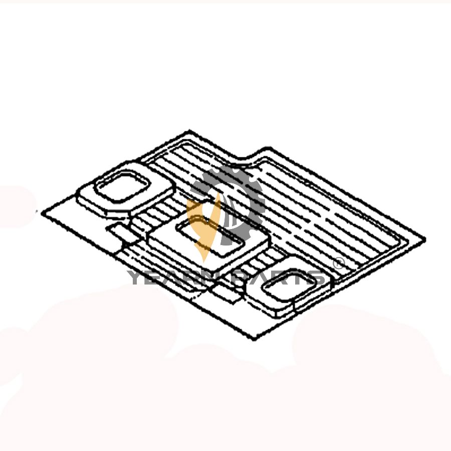 Floor Mat 6643058 for Bobcat Excavator 130
