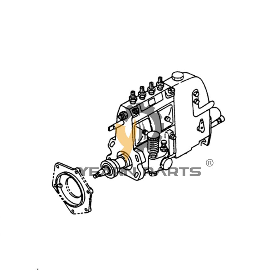 Fuel Injection Pump VI8970207570 for Kobelco Excavator SK60 SK60-3 SK60-4