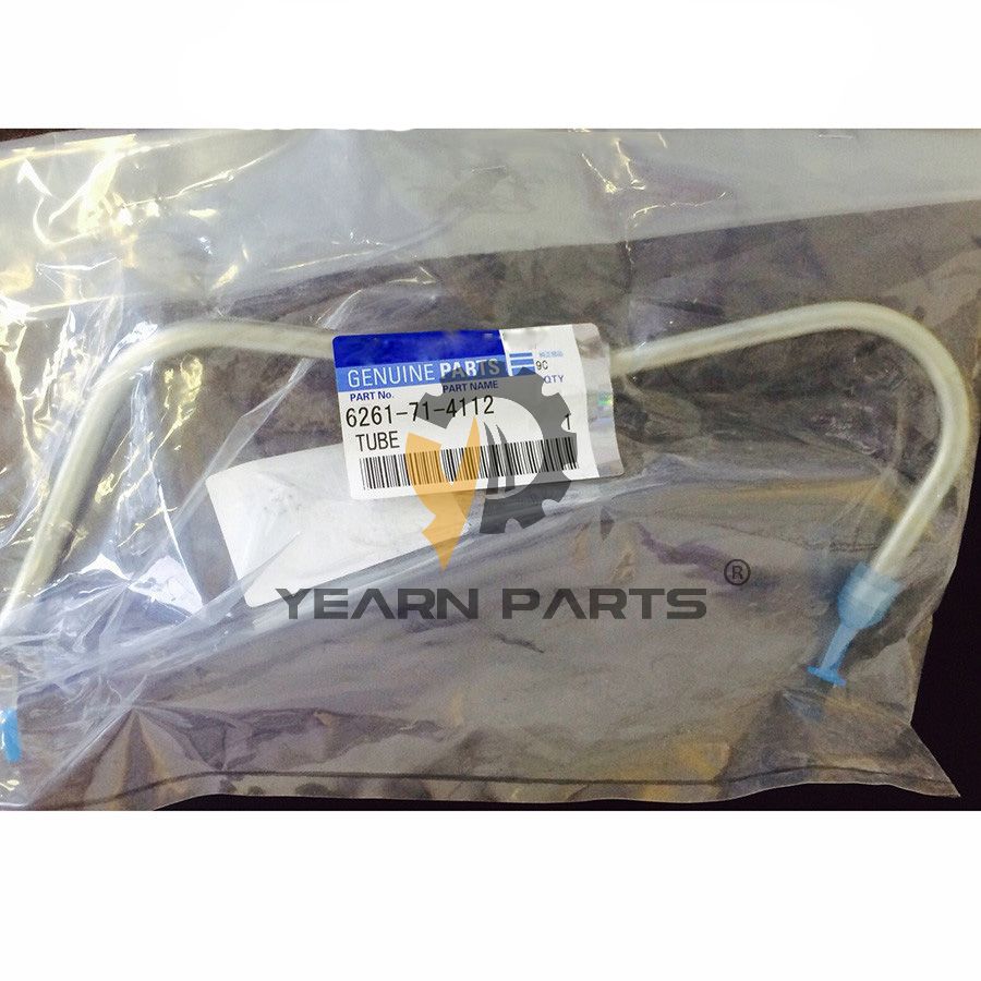 Fuel Supply Tube 6261-71-4112 6261-71-4110 for Komatsu Wheel Loader WA500-6 WA500-6R Engine 6D140