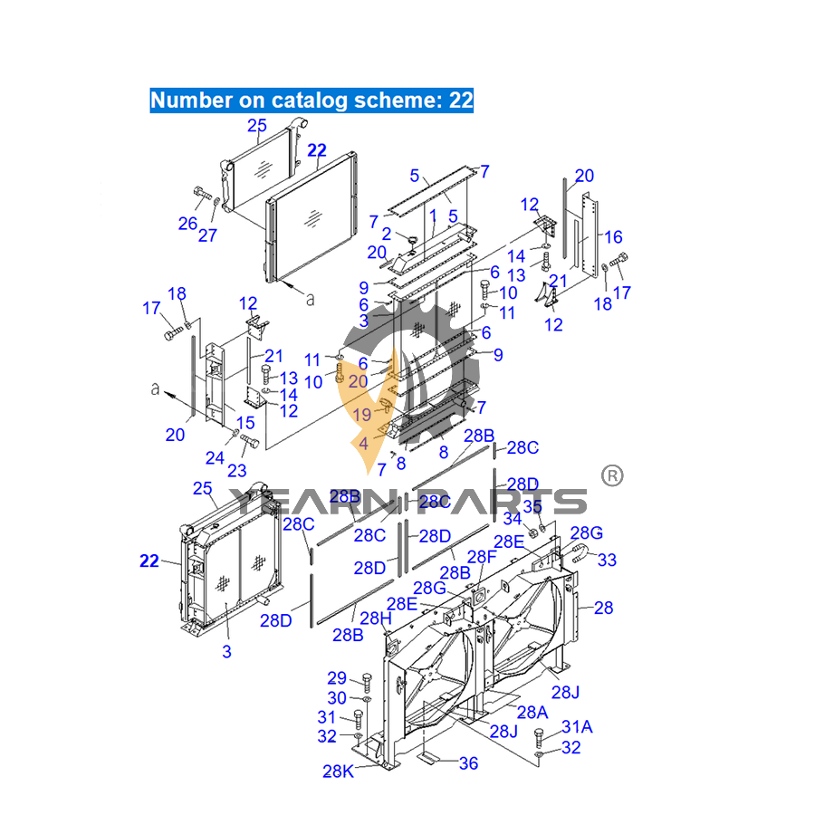 hydraulic-oil-cooler-21t-03-67321-21t0367321-21t-03-67460-21t0367460-for-komatsu-excavator-pc1800-6-pc1800-6m1