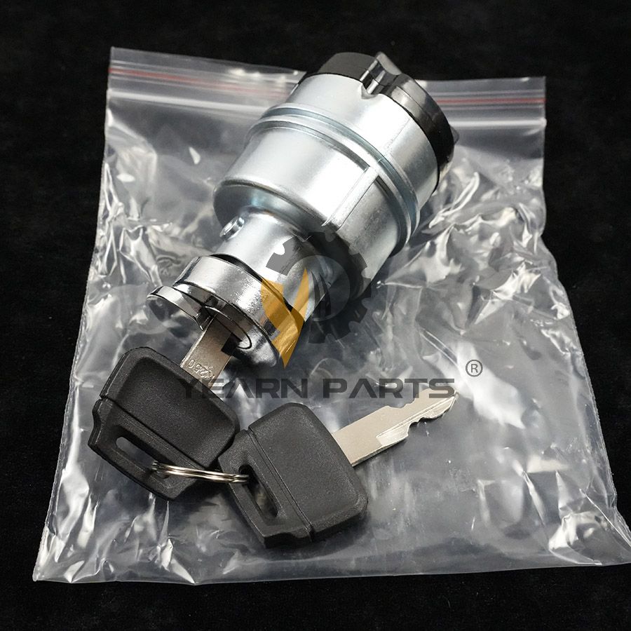 Ignition Switch with 2 Keys YN50S00002F1 YN50S00026F1 for Kobelco Excavator SK170M-9 SK170-8 SK170-9 SK200 SK200-4 SK200-4 SK210-4 SK210-8 SK210-9 SK210LC SK210LC-8
