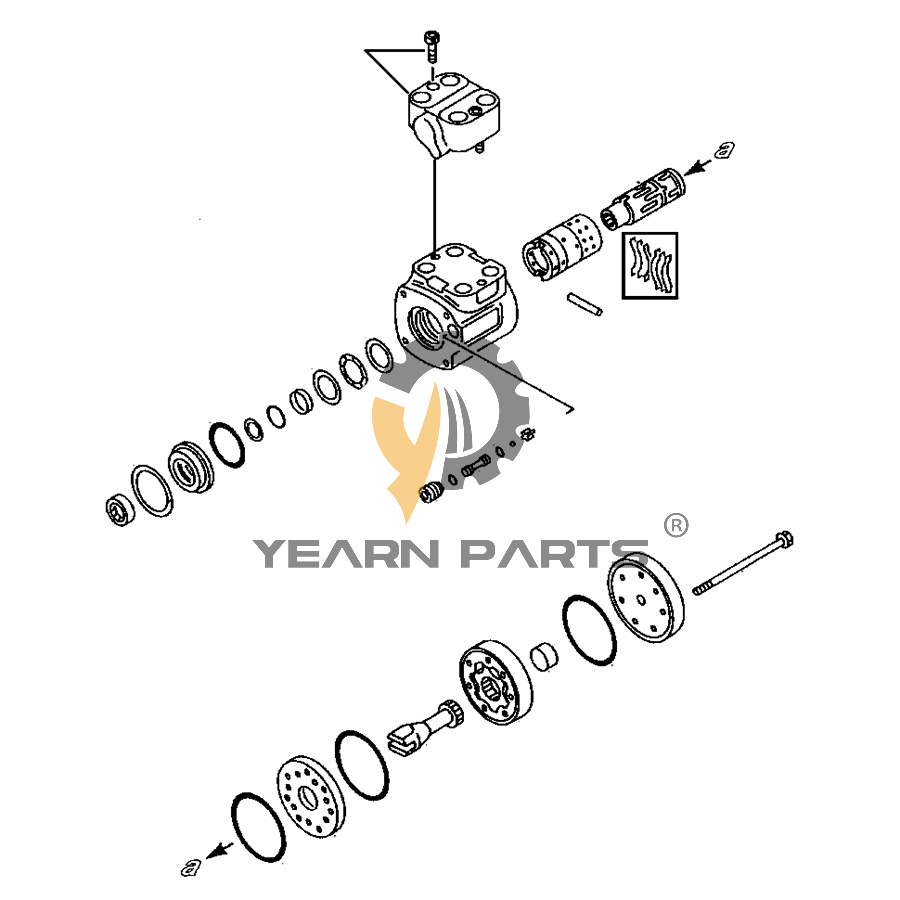 Orbitron Valve Steering Pump 421-64-15600 425-64-21100 421-64-15650 for Komatsu Wheel Loader WA400-5 WA420-1 WA420-3 WA430-5 WA430-6
