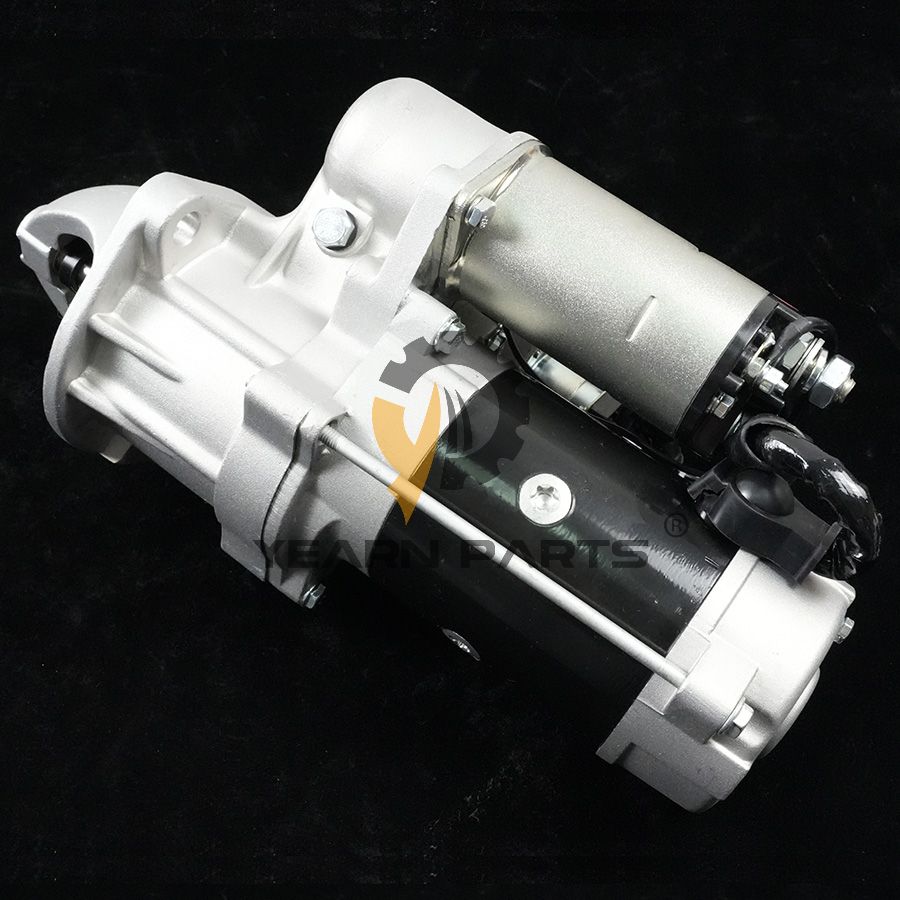 Starter Motor 8970298637 for Hitachi Excavator EX100-3C EX100-5 EX120-3C EX120-5 EX130H-5 EX135UR EX135UR-5 EX135US-5 EX135USR EX140US-5 EX150LC-5