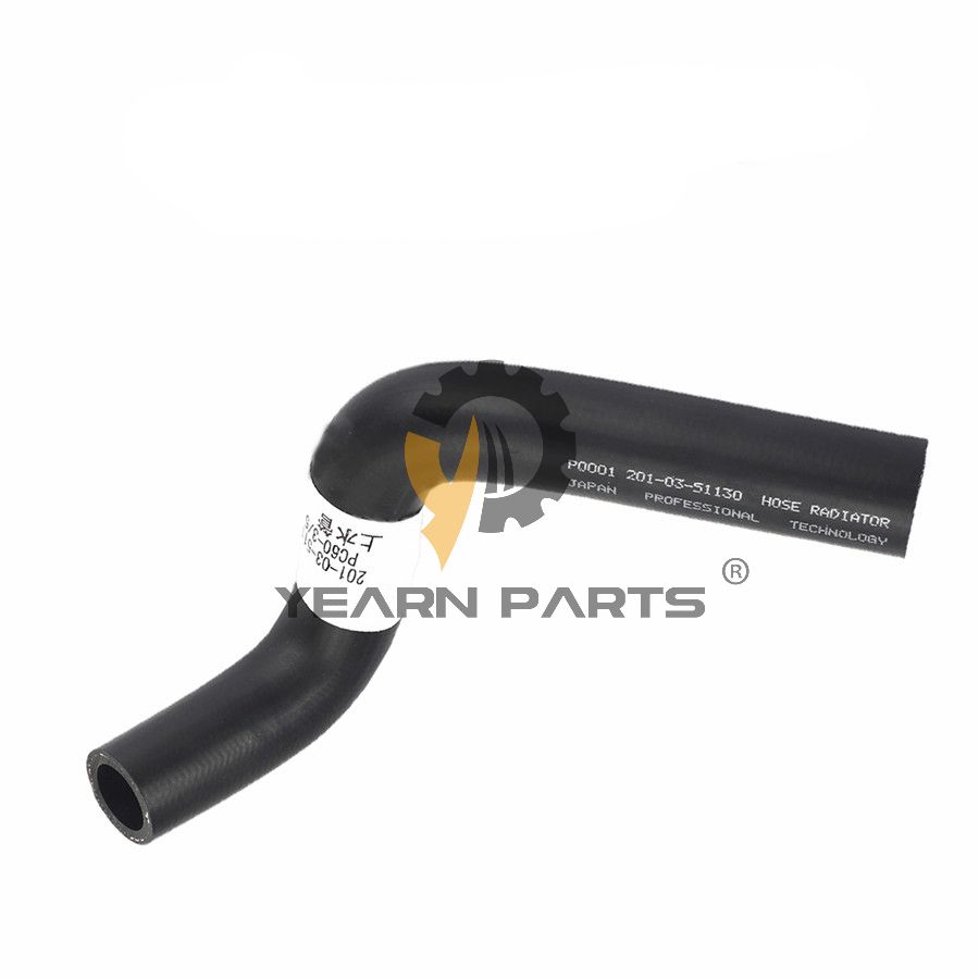 Upper Water Hose 201-03-51130 2010351130 for Komatsu Excavator PC60-5 PC60L-5 PC60U-5 PC75UU-1 PC80-3 PC80LC-3 PW60-3 PW60S-3