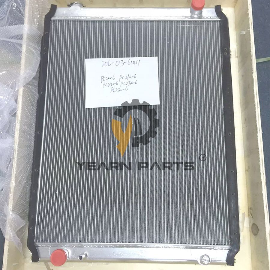 Water Radiator Core ASS'Y 206-03-72110 2060372110 for Komatsu Excavator PC220LL-7L PC270-7 PC270LC-7L PC270LL-7L PC290LC-7K PC308USLC-3