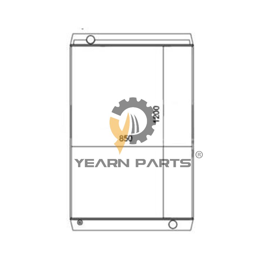 Water Tank Radiator VOE15147619 VOE15096620 for Volvo Loader L150H L180H L180H HL L220H L250H L260H