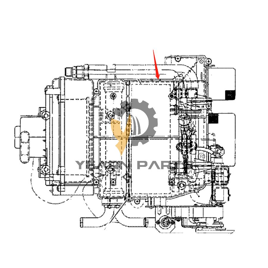 AC Evaporator 150-2109 1502109 for Caterpillar Excavator CAT 304CR 305.5 306 305CR 306E 313B CR