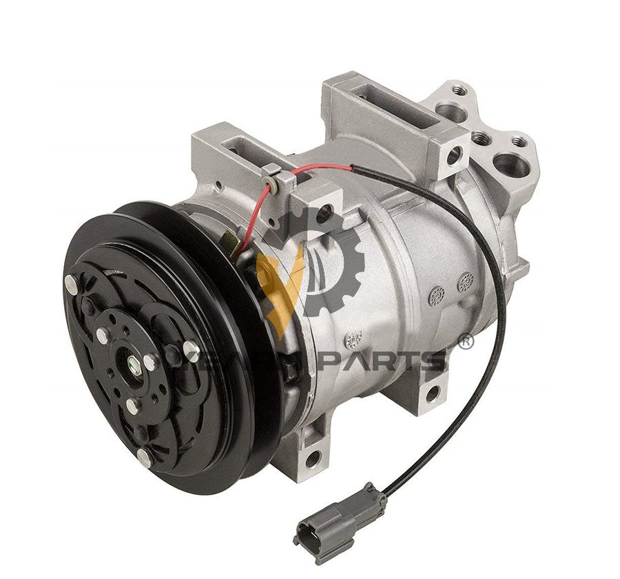 Air Conditioning Compressor LC91V00002F2 for New Holland Excavator EH215 E160 EH160 E215