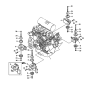 8 PCS Engine Mounting Rubber Cushion 7006377 for Bobcat Excavator E60 E62 E63 E80 E82