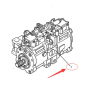 Hydraulic Main pump 2437U473F2 2437U473F1 for Kobelco Excavator SK400-3 SK400LC-3 SK400LC-4