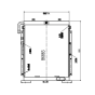 Hydraulic Oil Cooler 206-03-61620 206-03-61620 for Komatsu BR250RG-1 BR350JG-1 PC220-6Z PC220LC-6Z PC250HD-6Z