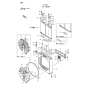 Hydraulic Oil Cooler 4439687 for Hitachi Excavator EX1900-5 EX5500 EX5500-5 EX8000