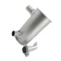 Muffler Silencer with Upper Exhaust 6731-11-5511 6731115511 for Komatsu Excavator PC60-7 PC75US-3 PC75UD-3 PC75UU-3 Engine 4D102