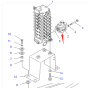 Pilot Valve 702-21-09153 702-21-09154 702-21-09155 for Komatsu Excavator PC60-7 PC70-7