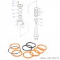 Rotary Joint Seal Kit for Caterpillar Excavator CAT E120