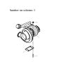 Turbocharger 3596629 Turbo HX35W for Hyundai Wheel Loader HL760-7 Cummins Engine 6BTA