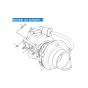 Turbocharger 301-4299 345-7243 Turbo GTA5518BS for Caterpillar CAT Engine C18