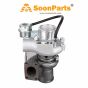 Turbocharger 6737-81-8090 6737-81-8091 Turbo HX25W for Komatsu Wheel Loader WA100-5 WA150-5 WA150L-5 Engine SAA4D102E