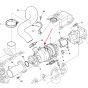 Turbocharger VOE16680608 for Volvo EC75D EC55D EC60D EC80D ECR58D Excavator