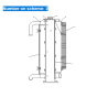 water-radiator-core-ass-y-117-2838-1172838-for-caterpillar-excavator-cat-307-engine-3054