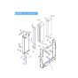 Water Radiator Core ASS'Y 205-03-31110 2050331110 for Komatsu Excavator PC200-8E0 PC200LC-8E0
