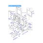 Water Radiator Core ASS'Y 418-03-31112 4180331112 for Komatsu Wheel Loader WA200-5 WA250-5 WA270-5