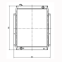 Water Tank Radiator 20Y-03-21111 for Komatsu Excavator PC200EL-6K PC210-6 PC220-6 PC230-6 PC240-6K PC250LC-6L