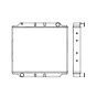 Water Tank Radiator 30905300 92301900 15778600 92305400 for JCB Excavator 526S 527-58 F.S 527-67 527-67 F.S 530-110 530-120 530-95