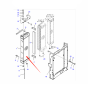 Water Tank Radiator ASS'Y 206-03-22412 for Komatsu Excavator PC270-8 PC290-8K