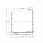 Water Tank Radiator ASS'Y for Kato Excavator HD2045