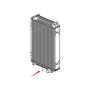 Water Tank Radiator VOE17488947 for Volvo Loader L60H L70H L90H