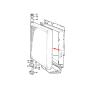 Water Tank Radiator VOE4775490 for Volvo Loader L120 L120B VOLVO BM L120C L120C VOLVO BM L120D