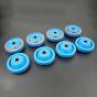 1 Set Engine Rubber Mounting KNH0755 KRH1226 for Case CX130 CX160 Excavator with Cummins 4TA-390