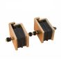 2 PCS Front Engine Mounting Rubber Cushion 2016999 for Hitachi LX70 UH033 UH043 UH053 UH053M