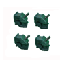 4 PCS Engine Mounting Rubber Cushion 20R-01-29111 20T-01-35162 for Komatsu Excavator PC40-5 PC40-6 PC50UU-1