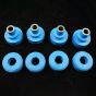 4 PCS Engine Mounting Rubber Cushion 6106848M91 117846A1 Terex  for Backhoe Loader TX760B
