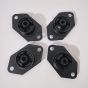 4 PCS Engine Mounting Rubber Cushion RB411-42164 RB41142164 for Excavator U25-3S U25S(CA) U27-4 U27-4CA Engine D1105-E3