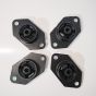 4 PCS Engine Mounting Rubber Cushion RB411-42164 RB41142164 for Excavator U25-3S U25S(CA) U27-4 U27-4CA Engine D1105-E3